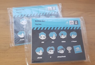 (Brand-new & Limited) BTS TinyTan x Seoul Eprix Limited Edition Badges 