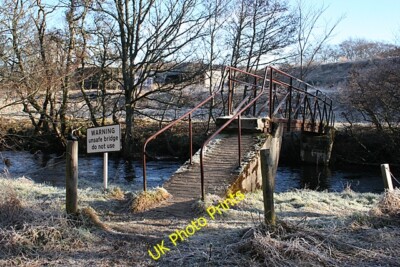 Photo 6x4 Unsafe Bridge Huntly This notice raises one or two questions. W c2015