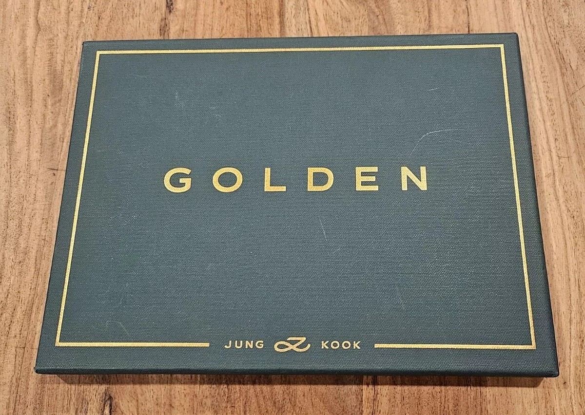 Jungkook Golden Album Shine Version Green | eBay
