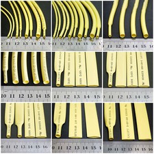 Yellow Heat Shrink 2:1 Tube Car Cable Wire Electrical Tubing Sleeving Sizes&Lens