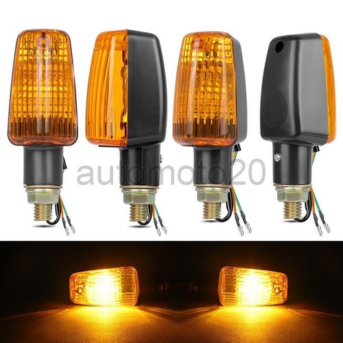 4x Motorcycle Turn Signal Indicator Light For Honda Nighthawk 650