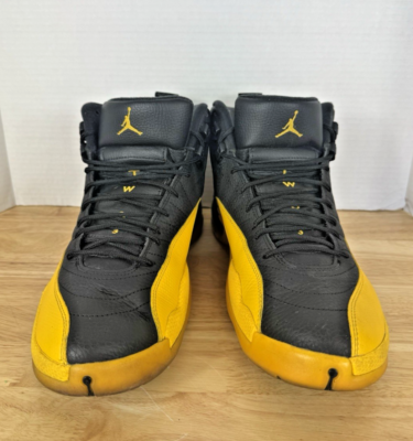 Air Jordan 12 Retro.        \'University Gold\' size:11.5 Nike Air Jordan 12 Retro Black University Gold Size 11.5  main image 2