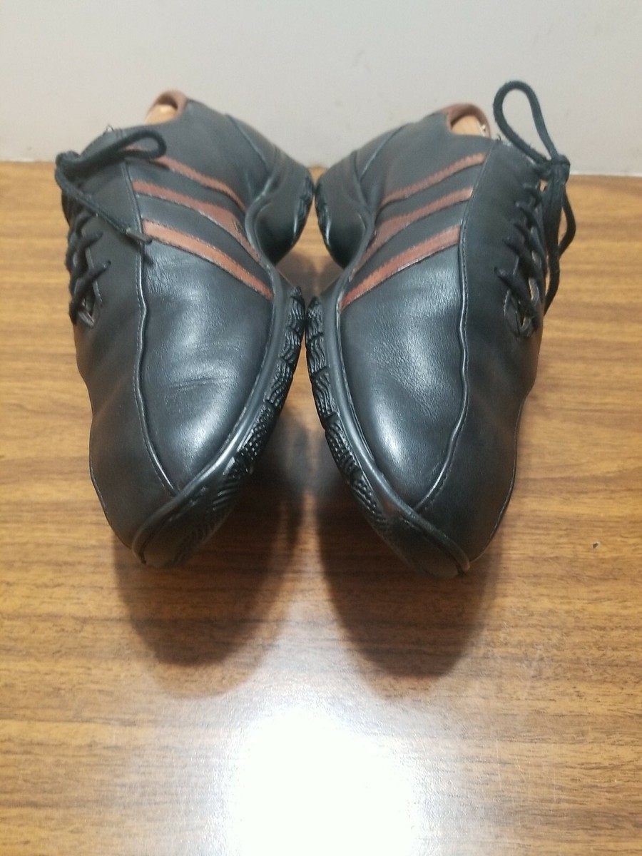 ALLEN EDMONDS TRAVELER 9/B/ TWO TONES BLACK & BROWN OXFORD  display picture 1