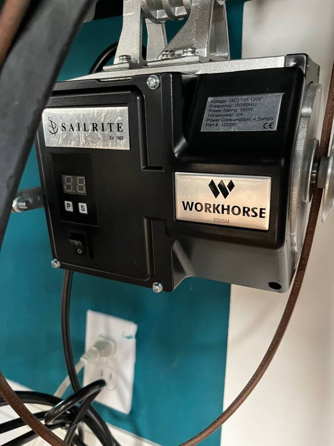 Sailrite Industrial Sewing Machine Brushless WorkHorse Servo Motor eBay
