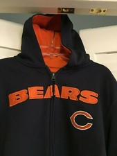 CHICAGO BEARS JACKET Sewn Sweatshirt Style Jacket Youth Medium or LG 15 OFF NEW