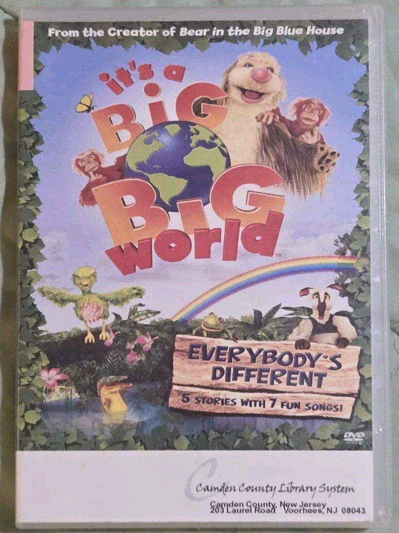 Its a Big, Big World Everybody's Different DVD (2008) USED