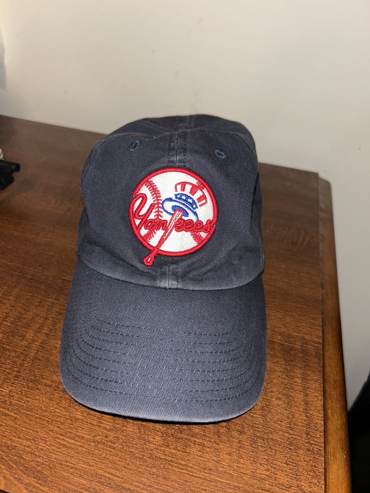 New York Yankees '47 Brand MLB Clean Up Adjustable Strapback Hat Dad Cap Retro
