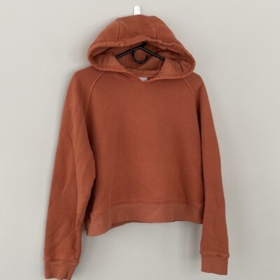 Outdoor Voices Cropped Hooded Sweatshirt Cotton Terry XS | eBay