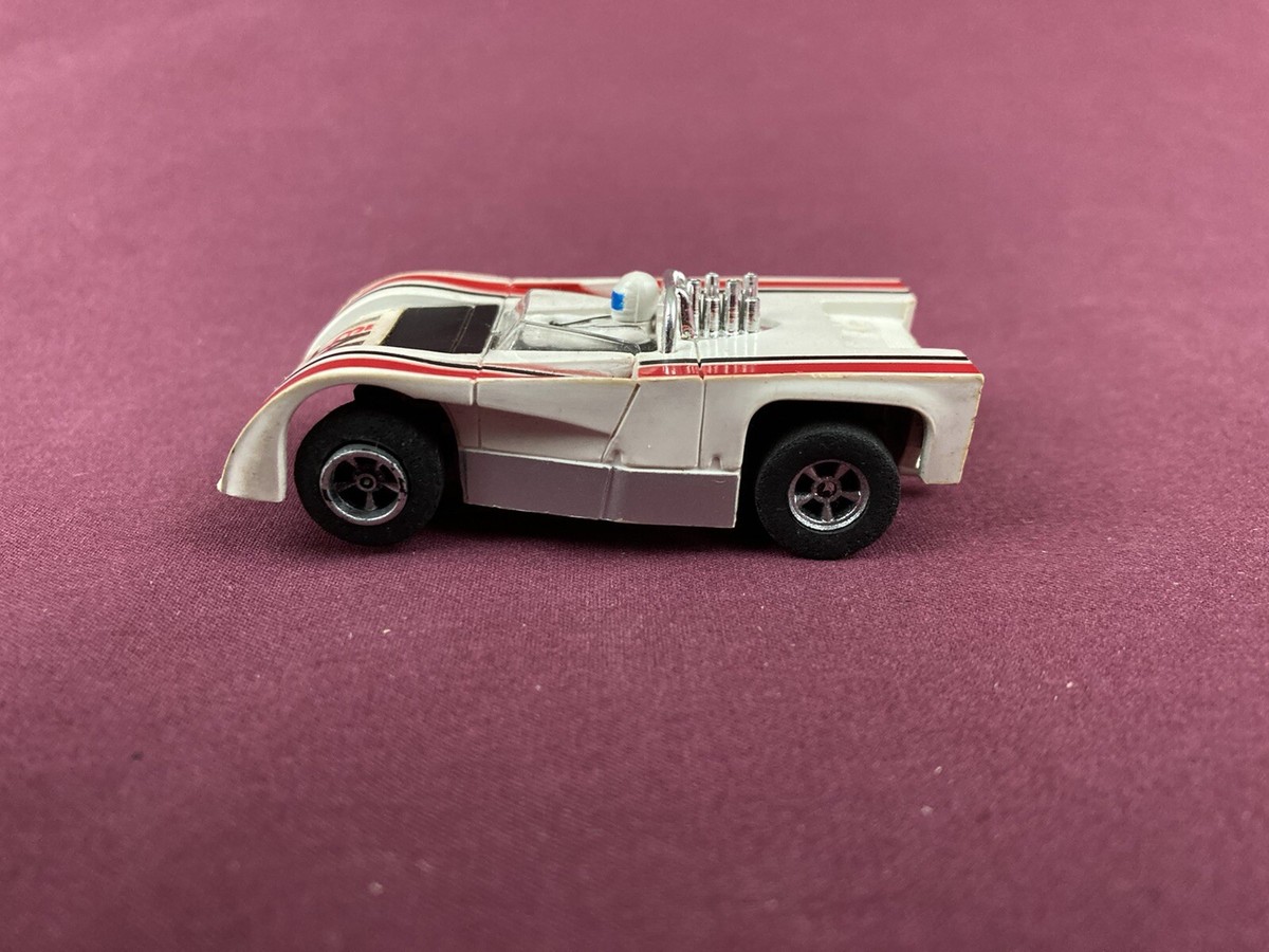 Vintage Aurora AFX HO Scale Slot Car Lola L&M #1761 White | eBay
