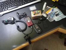 2 LG Cell Phones Pre-Owned, 2 Chargers, Ear Buds, Tech Accessories, As-Is, Parts