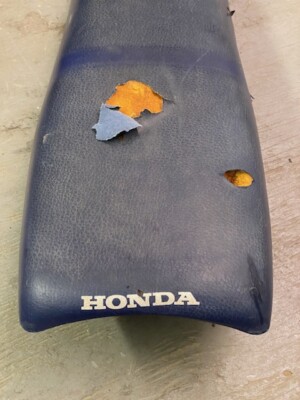 1988 Honda Nx125 Transcity Seat Saddle 1989 Blue for sale online