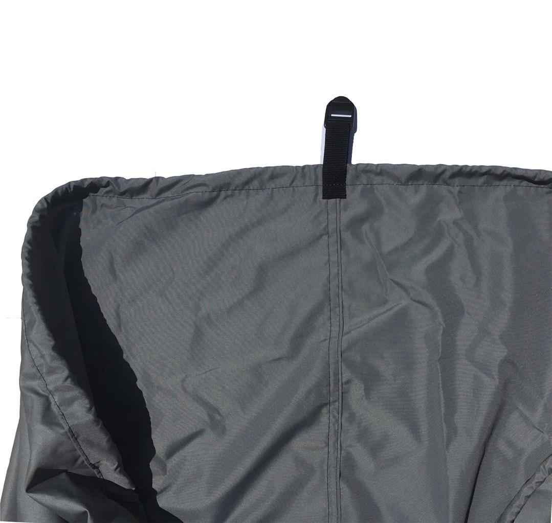 6.25oz CUSTOM BOAT COVER FITS ALUMACRAFT 165 TROPHY WINDSHIELD O/B 1999