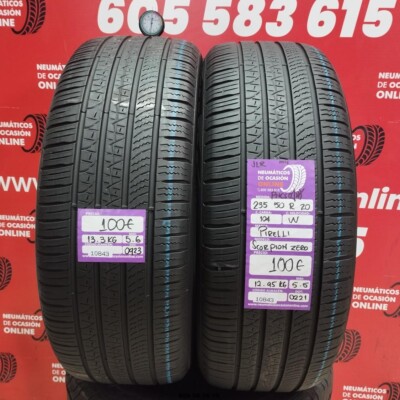 2x PIRELLI SCORPION ZERO JLR PNCS 235/50 R20 104W Ganzjahresreifen 5,6/5,5mm