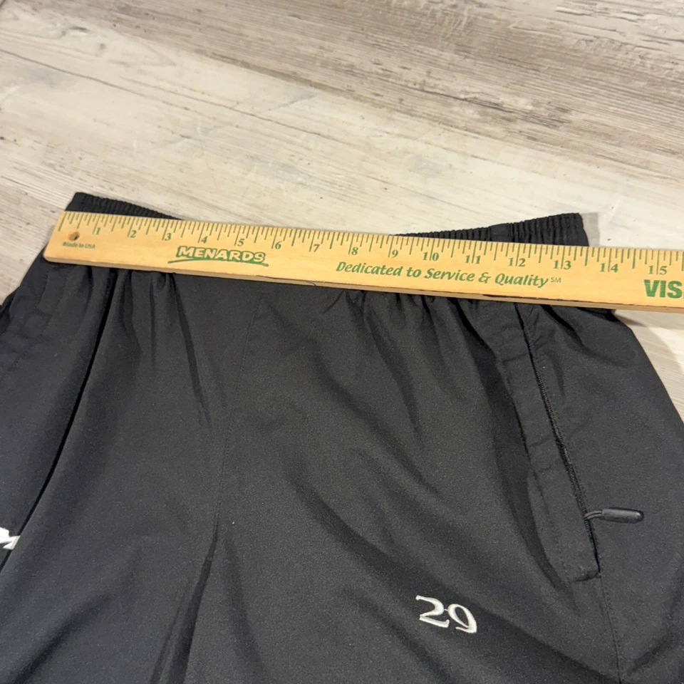 CCM хоккей разминка брюки размер M 27 x 28 черный молнии карманы команды тренировочные штаны - Изображение 4 из 4