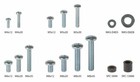 <!--F#f_0-->TV Mounting Vesa Bolts Screws Washers Spacers Bracket M4 M5 M6 M8 64 Piece Kit<!--F/-->