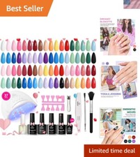 Beetles Gel Nail Polish Kit with UV Lamp - 25...