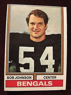 1974 Topps #424 Bengals Bob Johnson Football Card | eBay