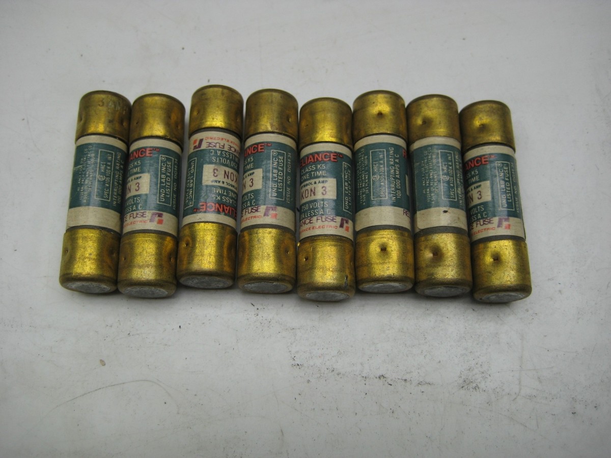 RELIANCE K0N3 FUSE 3A LOT OF 8 NSNP | eBay