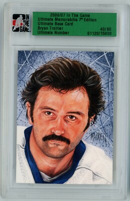 2006-07 ITG Ultimate Memorabilia 7th Edition Bryan Trottler 40/90