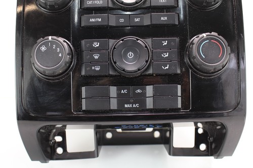 2008 MAZDA TRIBUTE DASH RADIO AUDIO TEMPERATURE CLIMATE BEZEL W/ RECEIVER OEM - Picture 7 of 14