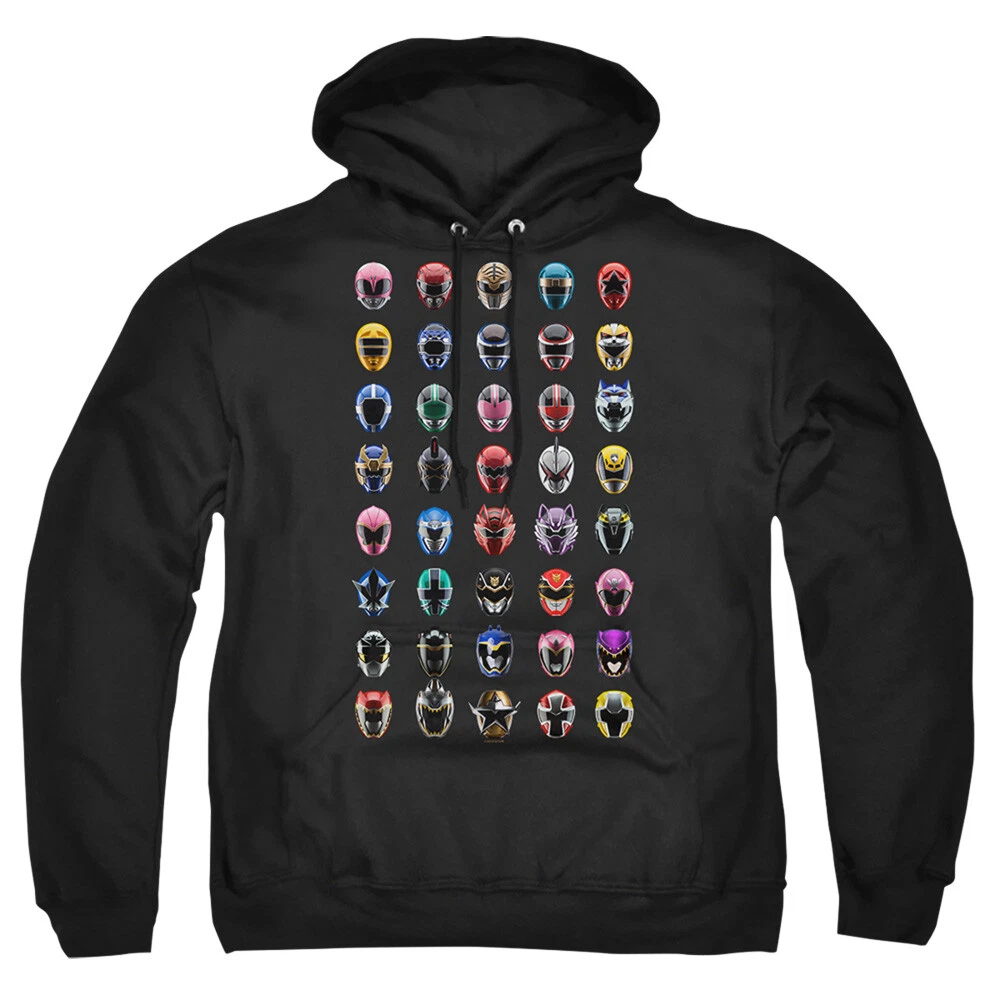 Mighty Morphin Power Rangers Timeline Pullover Hoodie