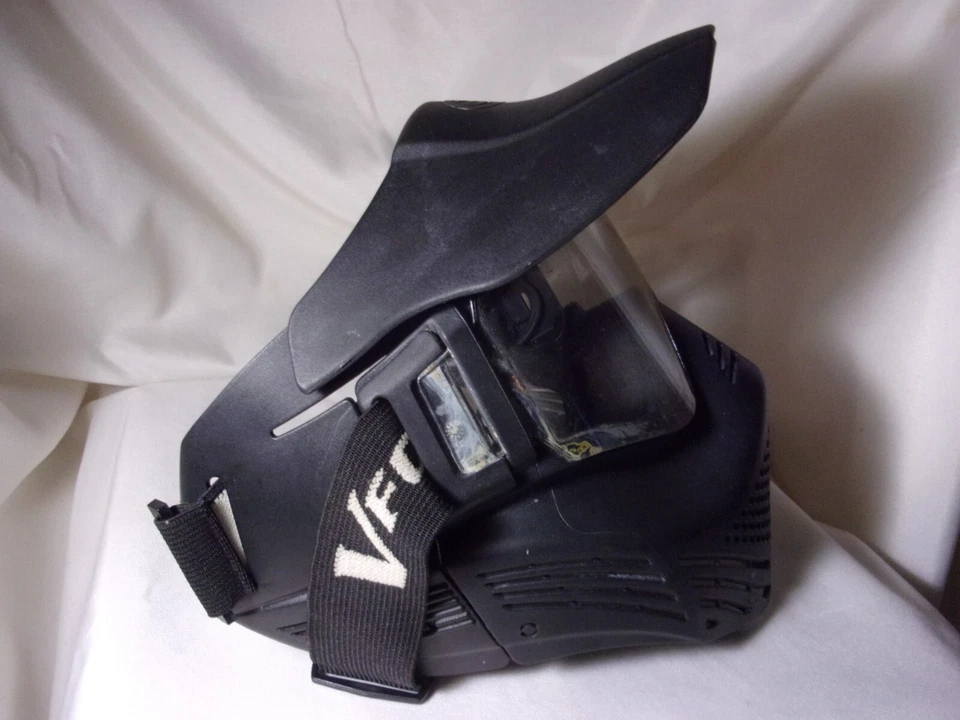 V-Force Armor Field Vision Anti-Fog Paintball Mask with Visor - Black - Image 4 of 4