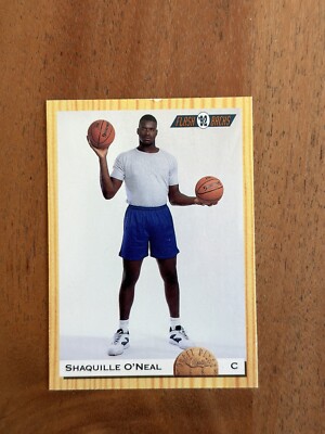 1992-93 Classic Flash Backs #104 Shaquille O'Neal LSU Tigers