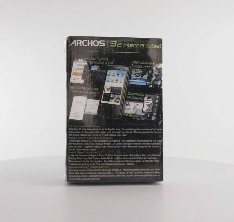 Archos 32 Internet Tablet - 3.2-in TFT LCD Display - 8GB - Android (501570) - Image 3 of 4