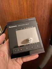 Panasonic TC-L3D 3" LCD tragbarer Farb-TV 480p 50Hz Kopfhörer schwarz