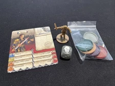 Cmon Zombicide Bruce Figure with Card, Bases, And Dice