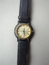 Vintage Montine Quartz Crystal Watch 32mm Case Size