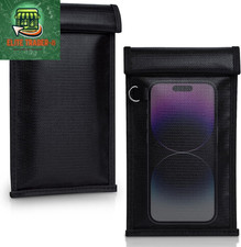 Faraday Bag Signal Blocking Pouch for Cell Phone Car Key RFID GPS WIFI NFC 2Pack