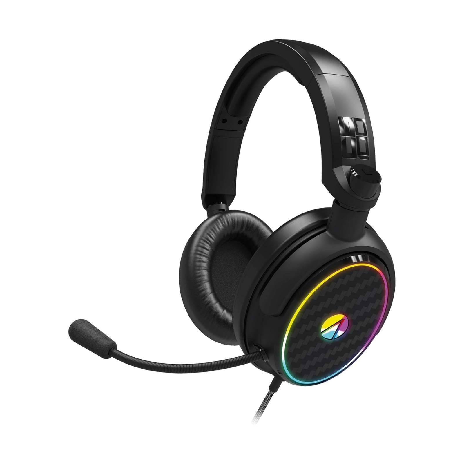 Stealth Light Up Gaming Headset for XBOX PS4 PS5 Switch and PC (C6-100LED)