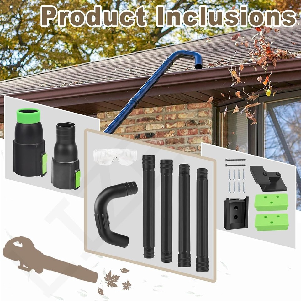 Best HD Pictures about  Ego Power Agc1000 Gutter Cleaning Attachment Kit  with No AI Images