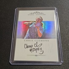 2025 Brixton Titanium Studio Signature Chris Clemons /25 Disc Golf Card