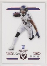 2019 Panini Chronicles Vertex Red 166/199 Marquise Brown #V-9 0c2