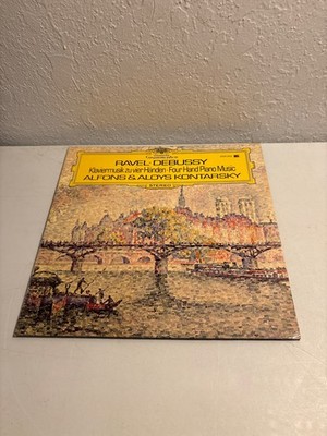 ALFONS ALOYS KONTARSKY RAVEL DEBUSSY 4-HAND PIANO DG 2707 072 2LP GERMANY VINYL