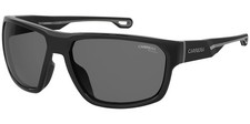 Carrera Polarized Men's Black Sport Wrap Sunglasses - CA4018S-0807-M9