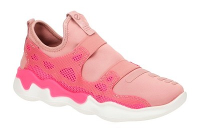 Ecco ELO Damenschuhe - sportliche Slipper - Halbschuhe rose Freizeit NEU