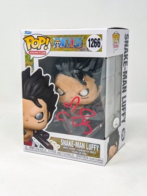Colleen Clinkenbeard One Piece Snake-Man Luffy #1266 Signed Funko