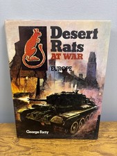 Desert Rats At War George Forty 1977 Hardcover Dust Jacket Ian Allen London