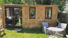 Garden Office Pod Shed Workshop Storage Space Outdoor Summerhouse