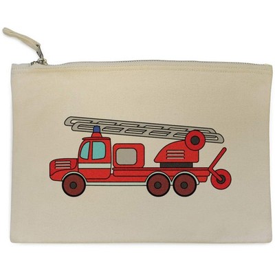 Canvas Clutch / Zubehörkoffer ''Red Fire Truck'' (CL00048595)