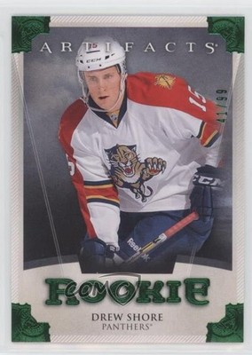 2013-14 Upper Deck Artifacts Rookies Emerald 41/99 Drew Shore #164 Rookie RC n1u