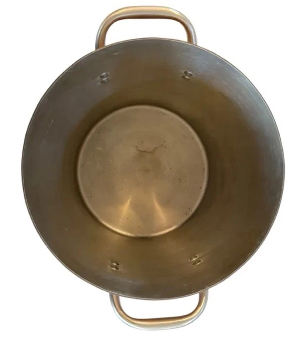 LEGION Utensils Scavullo-Copper and Stainless Steel Stock Pot Vintage 12 Qt - Image 4 of 4