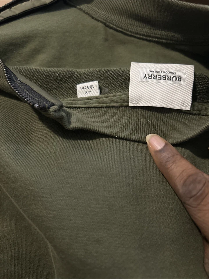 Suéter Burberry para niños (Zapatos a juego disponibles en talla 27 Eur (9) Foto 3 de 3