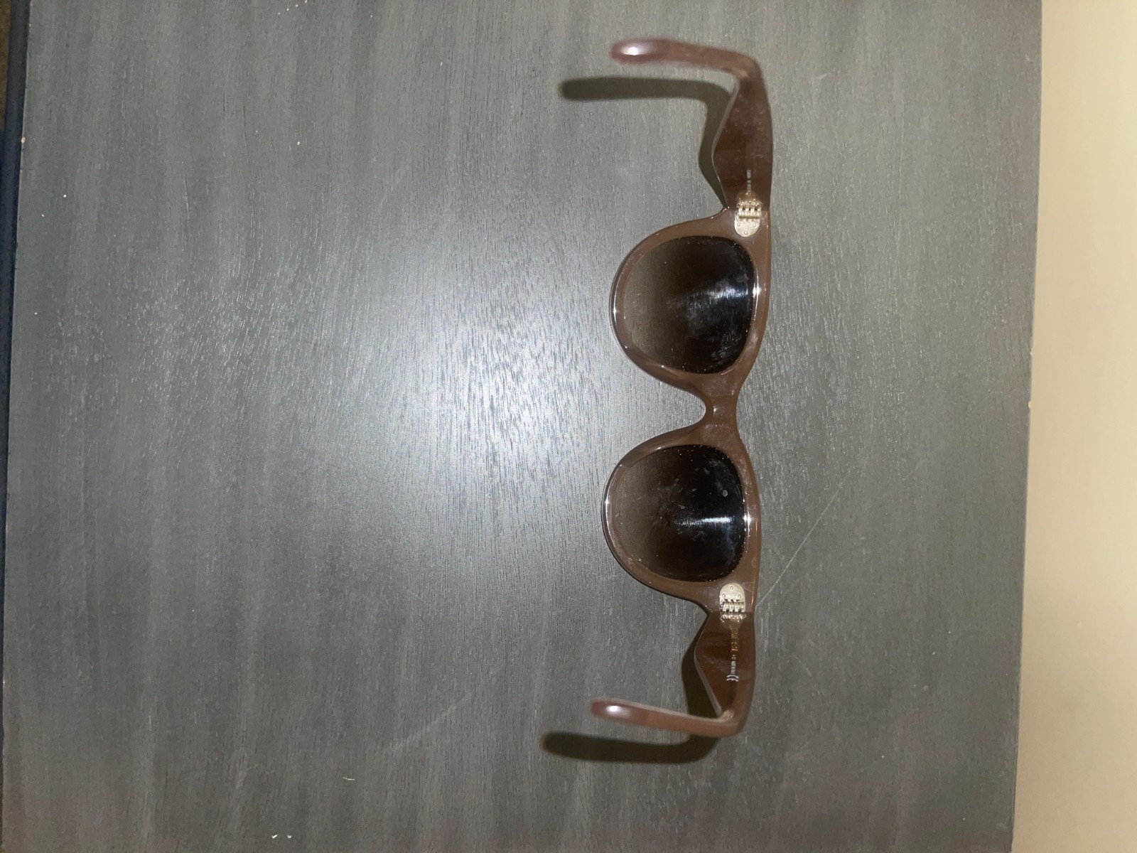 Authentic translucent brown Celine sunglasses wom… - image 2