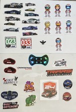 Adesivo decalcomania IMSA Rolex 24 ore di Daytona 2026 lotto misto di 36