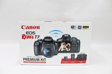 Canon EOS Rebel T7 21.4 MP DSLR Camera Kit w/ EF-S 18-55mm  EF 75-300mm Lenses