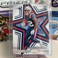 2025 Panini Rookies & Stars - Rookies TreVeyon Henderson #188 (RC) New England